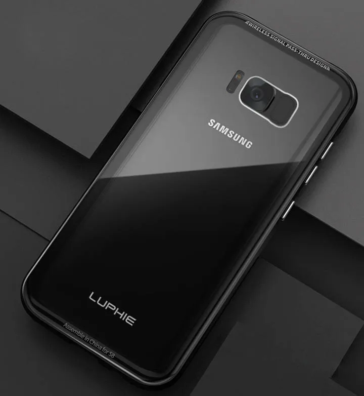 Чехол на самсунг s8 Роскошь для на Coque Galaxy S8 Чехол Samsung Galaxy S8 крышка прозрачная Панцири для чехол Samsung S8 плюс Чехол s8plus край s 8