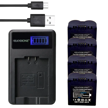 

4PCS 1600mAh CGR-S006E DMW-BMA7 CGA-S006 Camera Battery+LCD Charger For Panasonic Lumix DMC-FZ7 FZ28 FZ8 FZ35 FZ38 FZ28S FZ18