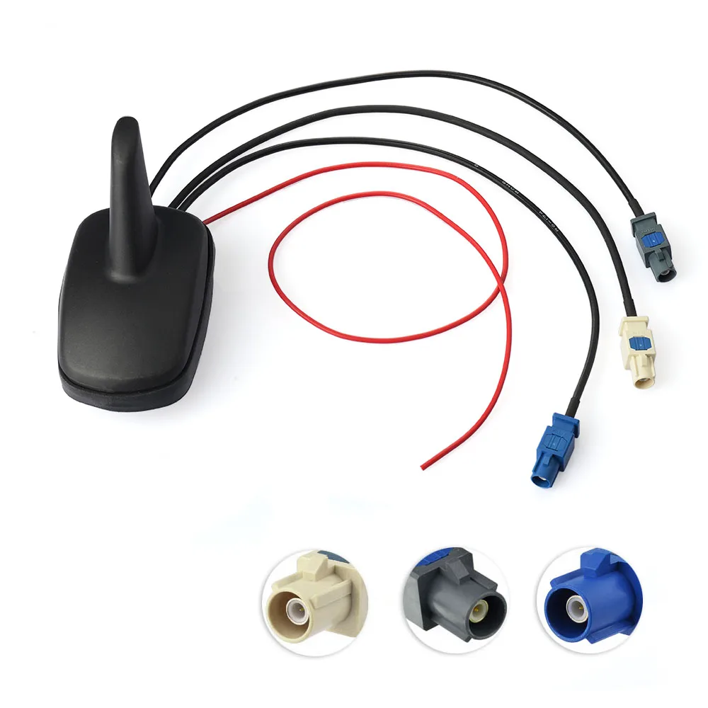 Eightwood Car GPS DAB +/FM радио усиленное воздушное крепление на крышу Fakra Shark Fin антенна и