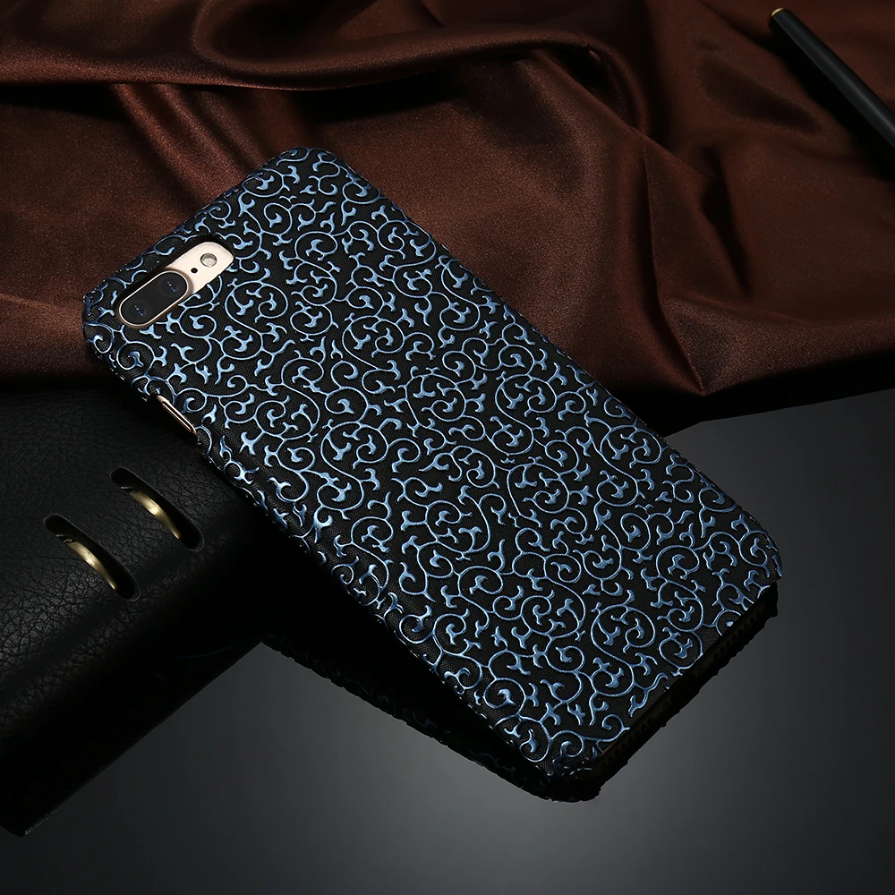KISSCASE модный дворец цветочный узор чехол для телефона iPhone 7 8 Plus Чехлы цветок
