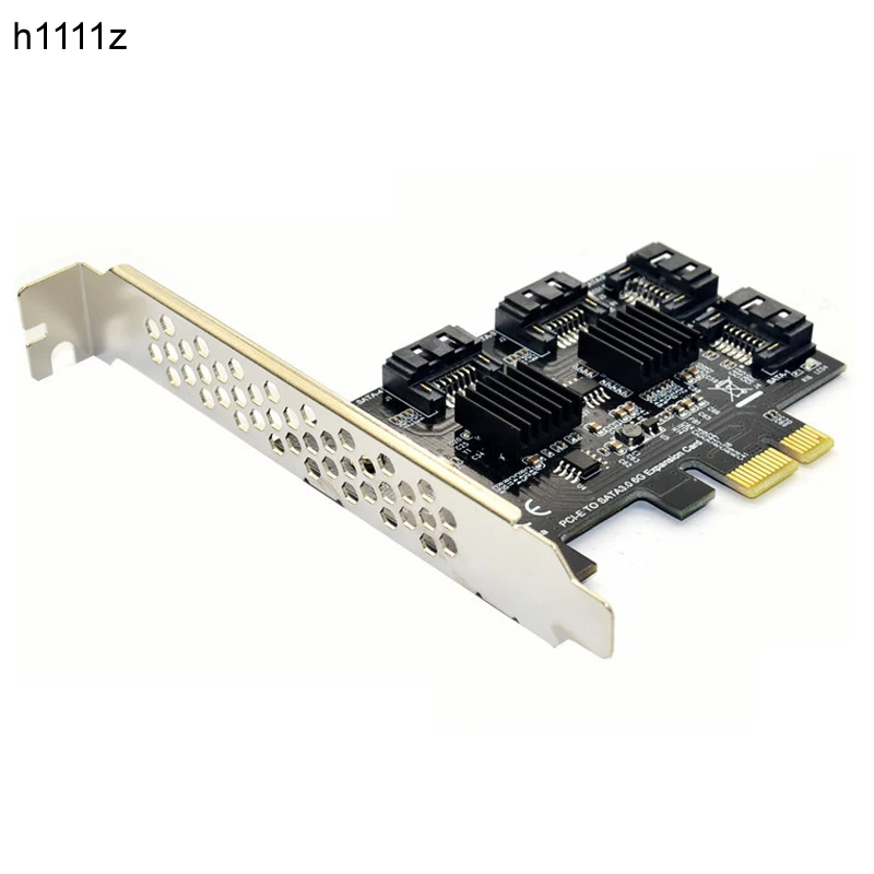 H1111Z añadir en la tarjeta SATA3 PCI-E/PCIE/PCI Express SATA 3 controlador Multiplier tarjeta SATA/expansión PCI adaptador de puerto SATA E PCIE x1