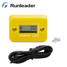Runleader счетчик часов двигатель RPM метр для цепной пилы квадроцикл подвесной мотор