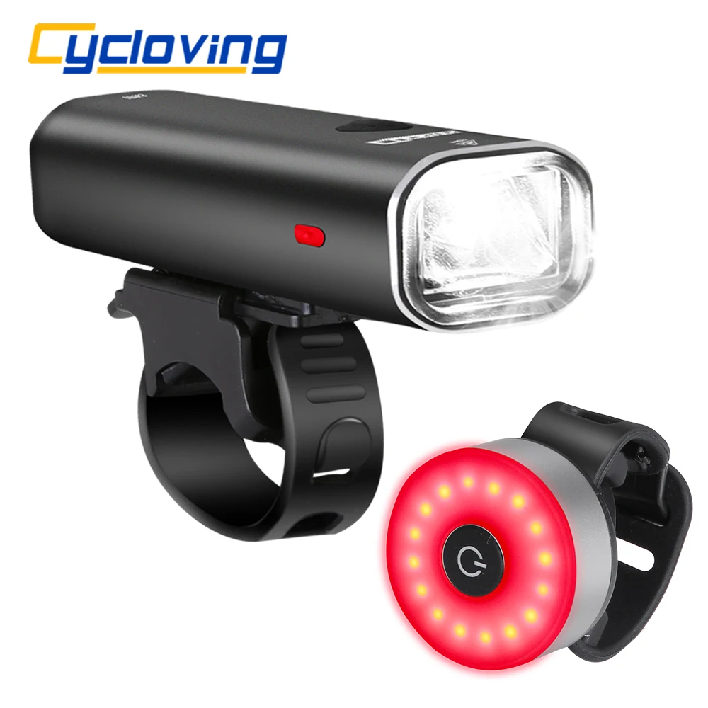 Cycloving LED Bike light Bicycle light Floodlight 85degree and waterproof rechargeble bicycle tail light 5moudles 5colors