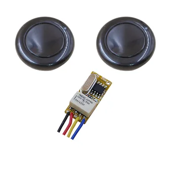 

Hot Selling DC3.5V 5V 6V 9V 12V 1CH Wireless Power Switch System Receiver & 2pcs Transmitter for Light / Gate 315/433mhz