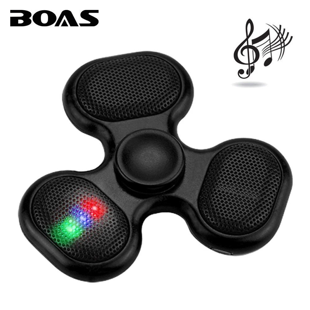 Bluetooth Speaker MP3 Fidget finger Spinner Luminous Flash spiner Stress autism hand skinner for Smartphones Gift|bluetooth speaker| speaker mp3speaker - AliExpress