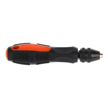 

Adjustable Pin Vise Model Hand Drill Tool With Keyless Chuck 0.5-8mm Fit Drill Bits Screwdriver Bit