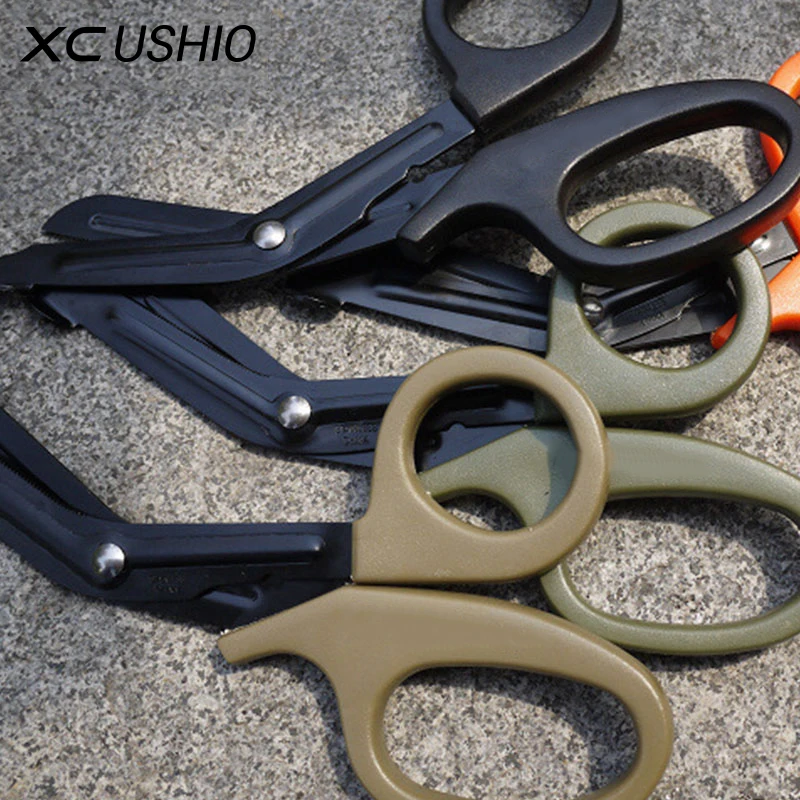 EMT EDC Gear Tactical Rescue Scissor Medical EMT Scissor Bandage Cutter