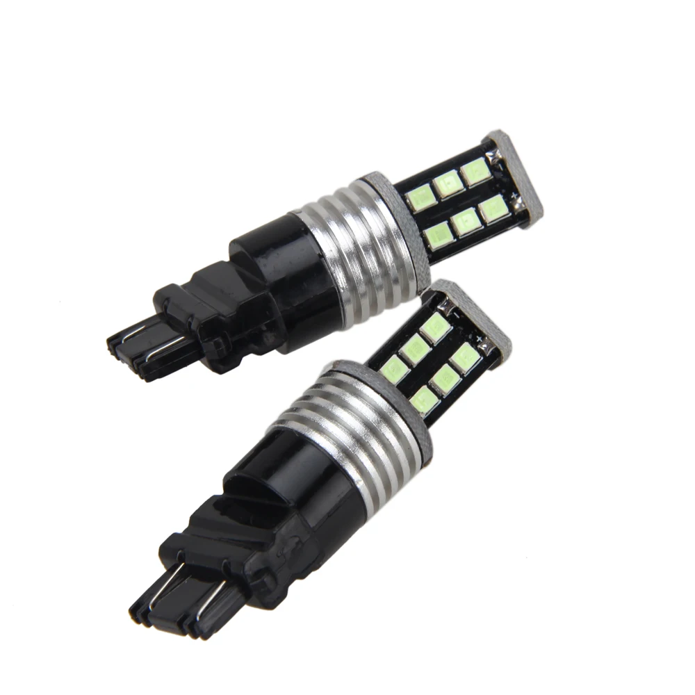 2x 15-3528-SMD Ice Blue LED Daytime Running Light Bulbs 3156 3157 3757 4114 4157