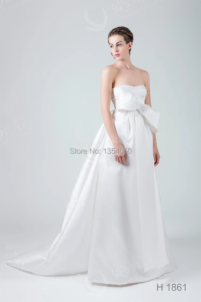 2014 New Vestidos De Noiva Vestido Festa Longo Very Beautiful And Comfortable Custom Wedding Dress.high Quality.free Shipping | Свадьбы и