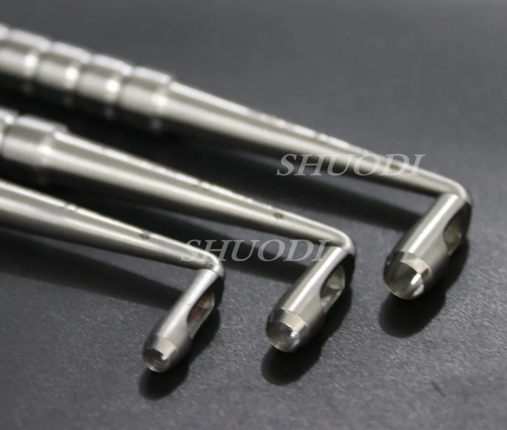 

1 Piece Dental Surgical Implant Reusable Tissue Punch Offset Angled or Straight Stainless Steel New