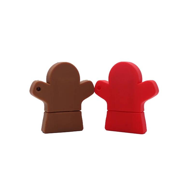 Pendrive real capacity usb flash drive 4GB 8GB 16GB 32GB 64GB 128GB cartoon gloves memoria usb stick lovely gift pen drive cle