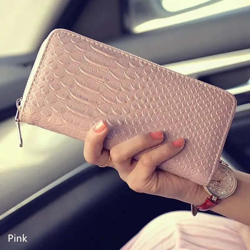 

2017 New Fashion leather RUO FEI Women Wallet luxury brand casual PU Wallet Long Ladies Clutch Coin Purse