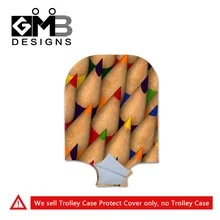 Цветной карандаш печати эластичный стрейч Пыленепроницаемый Чехол для чемодан для путешествий защитный чехол подходит для 18-30 дюймов чехол на колесиках