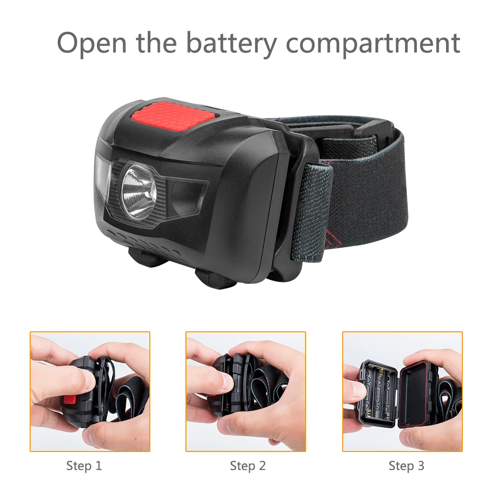 Фонарь налобный светодиодный 4 режима водонепроницаемый|headlight flashlight|led headlight