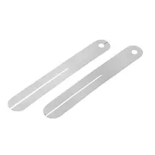 2 шт. гитарный контактный провод Замена накладка на палец Защитная Прокладка из нержавеющей стали подходит для электрогитары бас