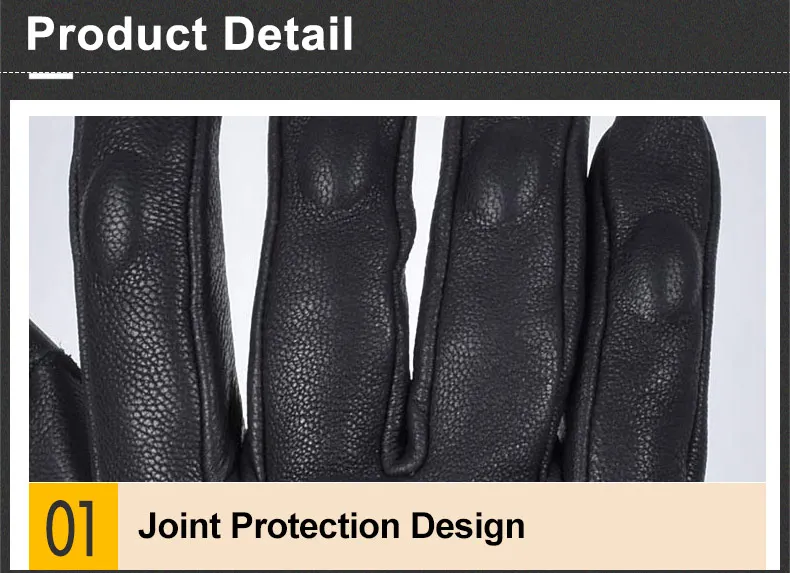 AMU-G78 перчатки в стиле ретро из натуральной кожи для мотоциклистов, защитные ветрозащитные противохолодные перчатки для электровелосипедов, мотоперчатки для гоночных гонок, Размеры M, L, XL