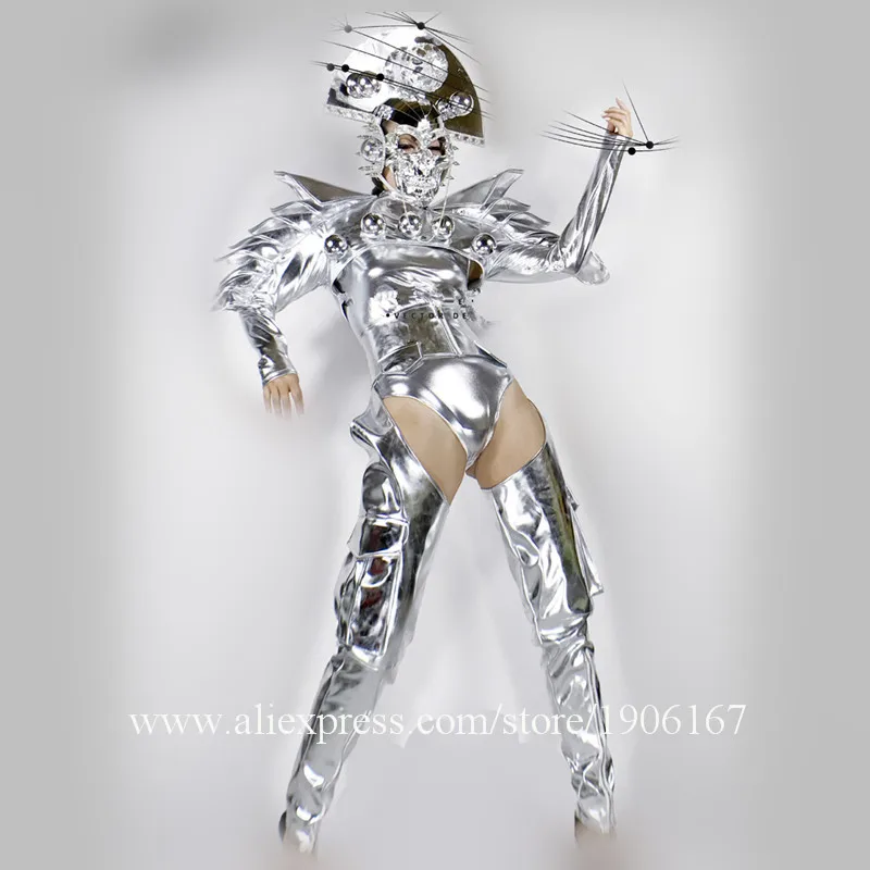 Nightclubs DS Europe and America GOGO Atmospheric Interstellar costumes Party Performance Costumes Second Star Interstellar costumes01