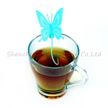 Бабочка чайные мешочки фильтры силиконовые чайные ложки Фильтр-инфузор силиконовые чайные мешки 200 шт