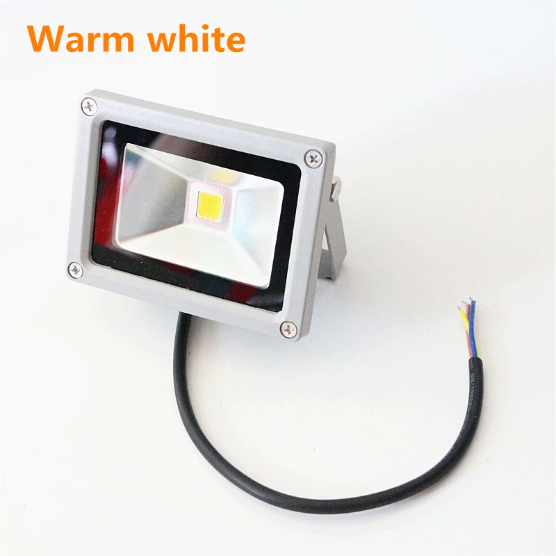 AC 85-265V 110V 220V 10W Chip IP65 Waterproof LED Floodlight White / Warm white / RGB Outdoor Lighting LED Flood Spotlights Lamp external security light