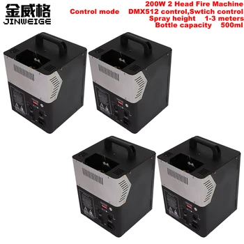 

Free Shipping 4pcs/lot Stage Fire Flame Machine DJ Effect Equipment DMX512 Control,Swtich Control