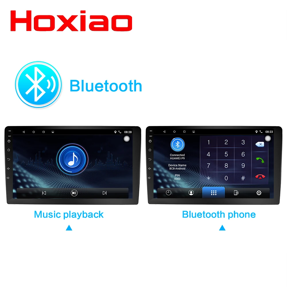 Excellent Hoxiao Android 8.1 for Toyota HILUX 2008-2014 GPS HD multimedia player map navigation WIFI ROS BT no DVD 7 inch oneDIN car radio 5
