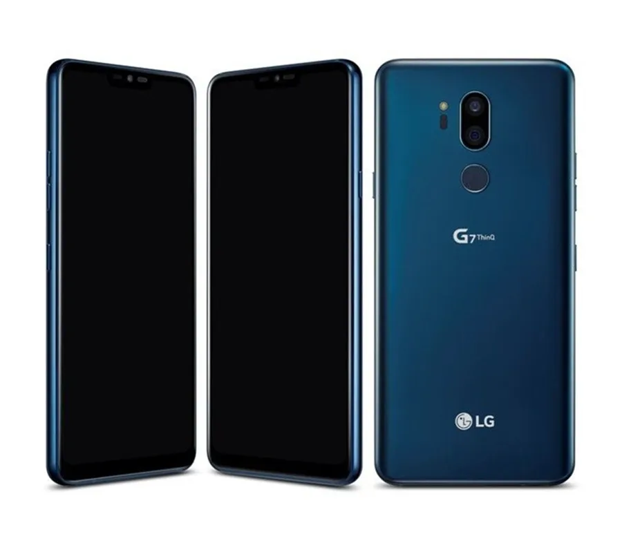 LG G7 ThinQ 64G rom 4G ram разблокированный LTE Android Восьмиядерный 6," 3 камера Snapdragon 845 NFC FM 3000mAh