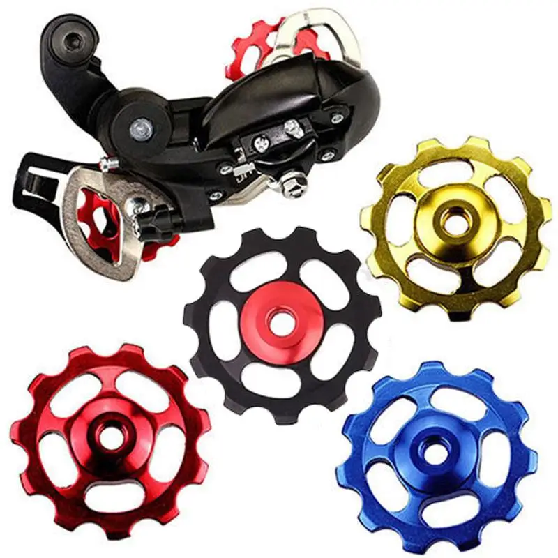 11T Aluminum Alloy Bicycle Rear Derailleur Jockey Wheel Road MTB