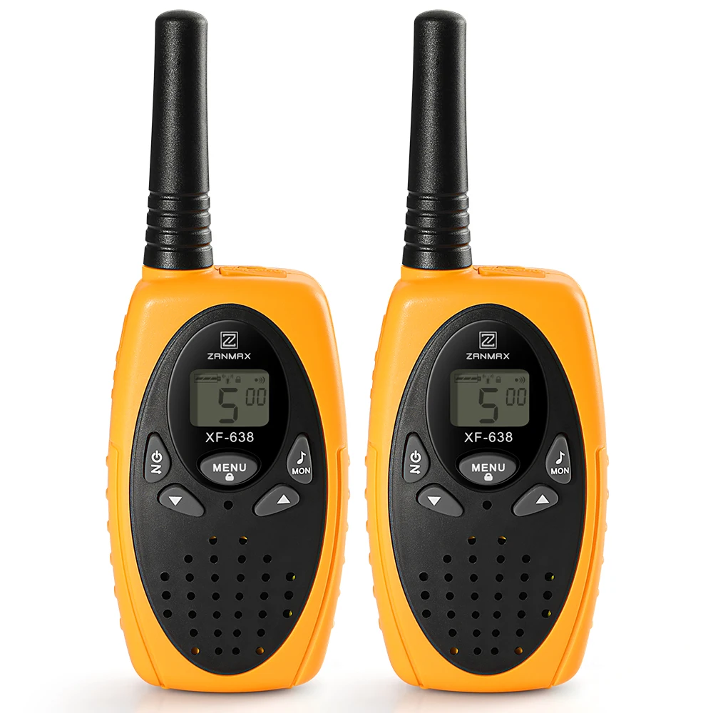 ZANMAX XF 638 8 Channel Portable/ Lightweight Twin Walkie Talkies With