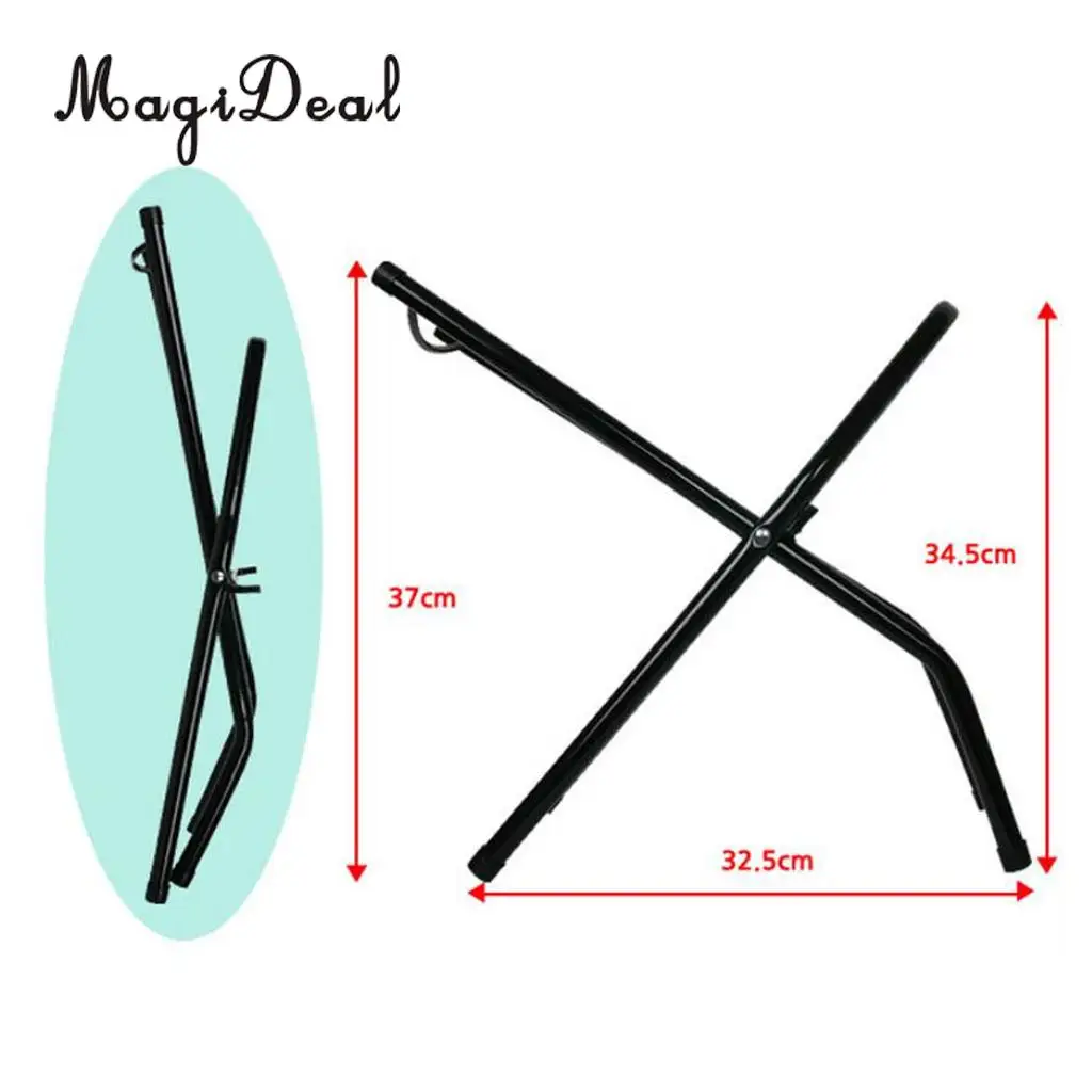 Foldable Water Bottle Cooler Dispenser Stand Nonscrew Rack Holder for 3-5 Gallon