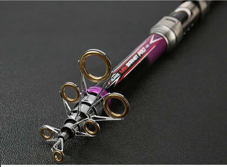 New Portable Hard Telescopic Fishing Rod Glass Fiber 2.1-3.6M Throw the long shot Sea Pole Ultra Sea Pole  throwing rod
