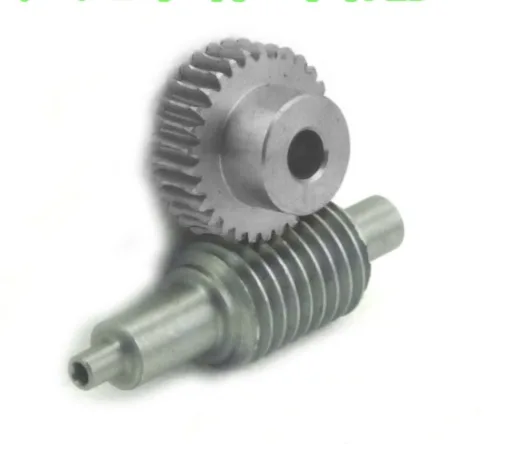 

1set . 45# 1M-20T worm gear Reducer gear hole:6mm -right hand