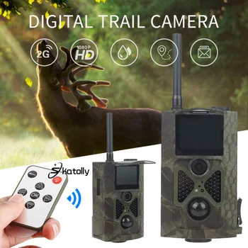 

Skatolly HC550M Infrared Hunting Camera 12MP 1080P MMS GSM Night Vision Wild Trail Cameras Hunters Chasse Photo Traps Scouting