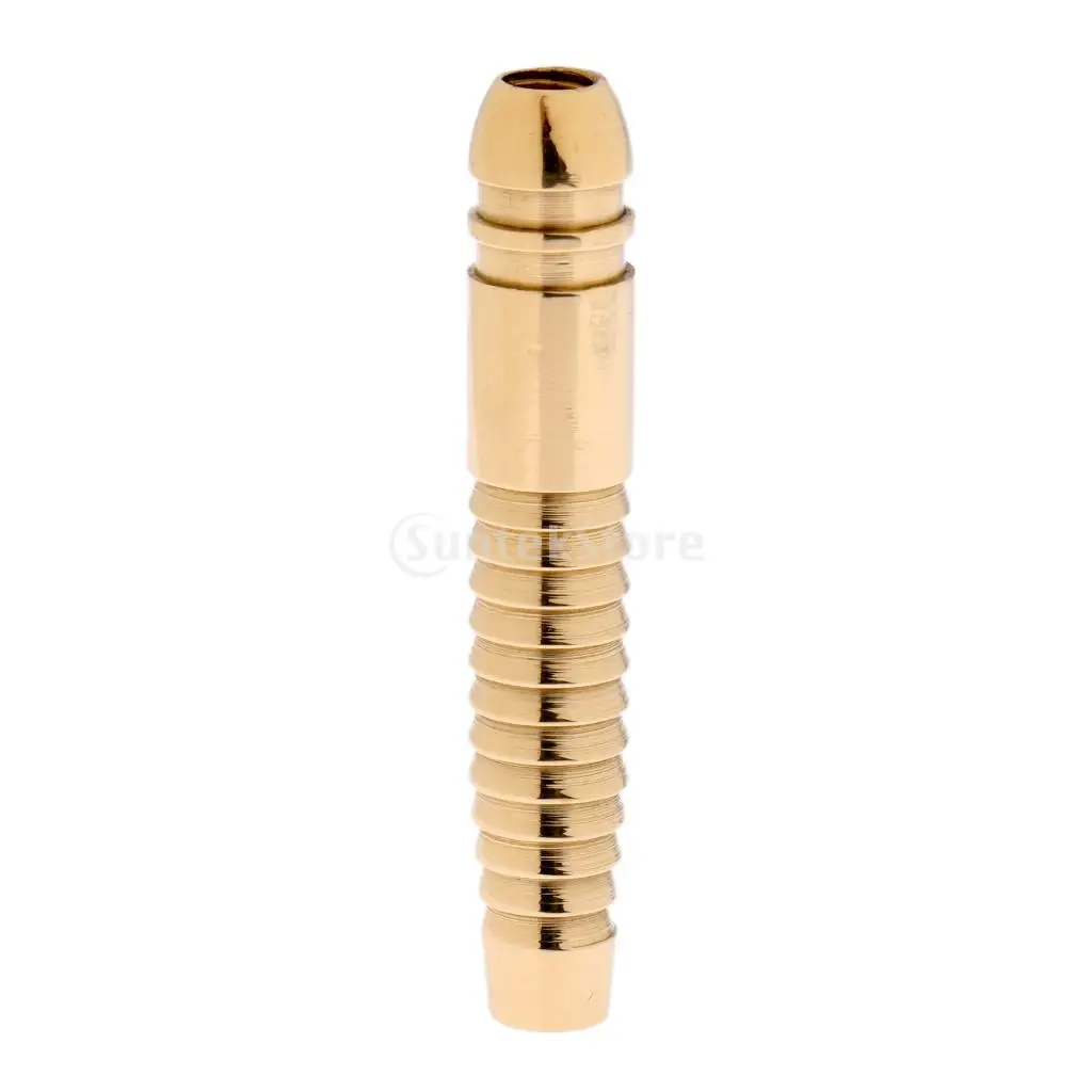 16 Grams Sturdy Copper Replacement Dart Barrels for Soft Tip Darts and Steel Tip Darts Gold