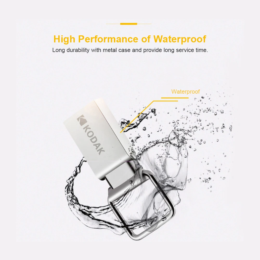 Kodak K112 мини металлический USB флеш накопитель 16 ГБ 32 64 карта памяти 2 0 Флешка memoria