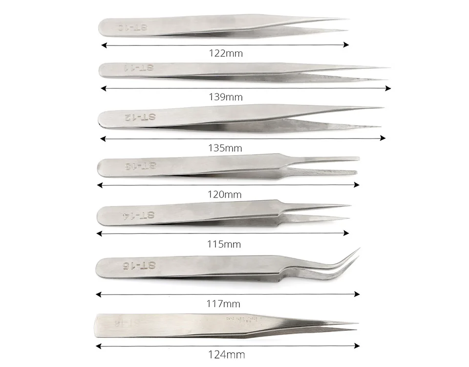 TWEEZERS SET (6)