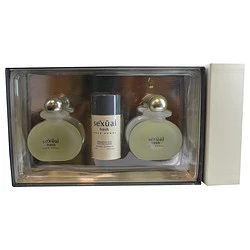 Michel Germain 288891 Sexual Fresh Eau De Toilette Spray & After Shave for Men Glass & Deodorant Stick Alcohol Free - 4.2 & 2.8 oz (1)