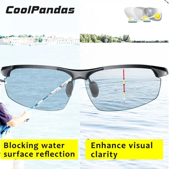 

Photochromic HD Sunglasses Men Polarized Chameleon Glasses Fishing Driving Shades Sun Glasses Male Day Night oculos gafas lentes