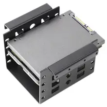New 2.5 to 3.5inch Hard Disk Drive Mounting Bracket Kit HDD SSD SATA Bay Converter