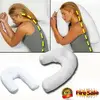 U Shaped Pillow Side Sleeper Pillows Neck & Back Pillow Hold Neck Spine Protection Cotton Pillow Cushion 1