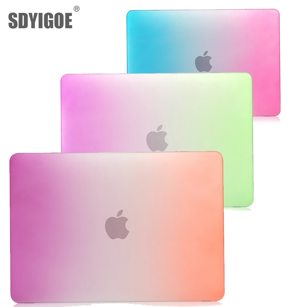 

New Laptop Hard Cover Case For MacBook Pro 12 Inch with retian Hard matte Gradient color shell For Model: A1534 A1931