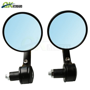 

Universal Motorcycles Rearview Mirrors Grip Ends Mirrors For YAMAHA yfz450 fzs 600 xt600 BMW F 650 700 800 1200 1300 GS R RS Adv