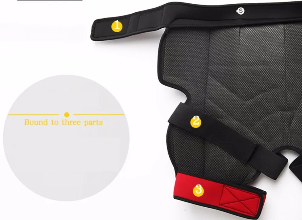 3D защита бедра EVA мягкие короткие штаны утолщение ягодицы и протектор для копчика для лыжные лыжи коньки сноуборд Велоспорт