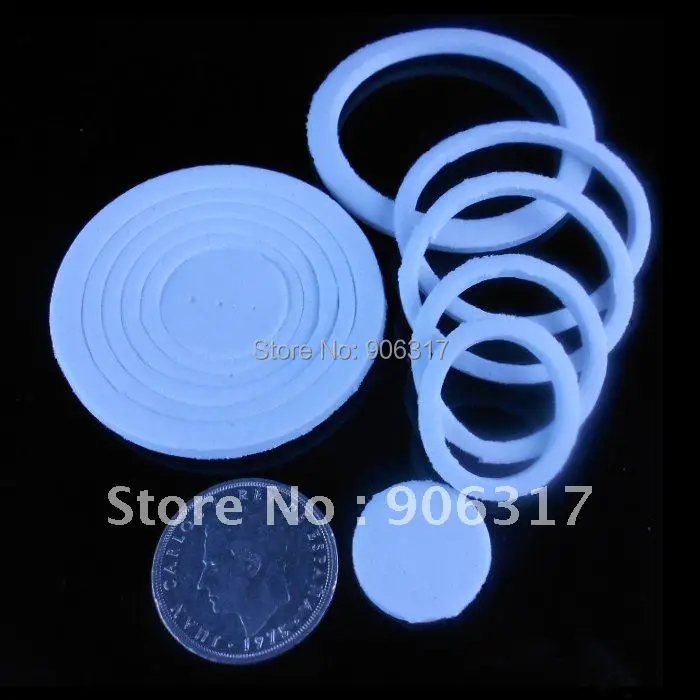 

Only for Adjusted sponge flip Insert Rings 10pcs/lot black & white pad