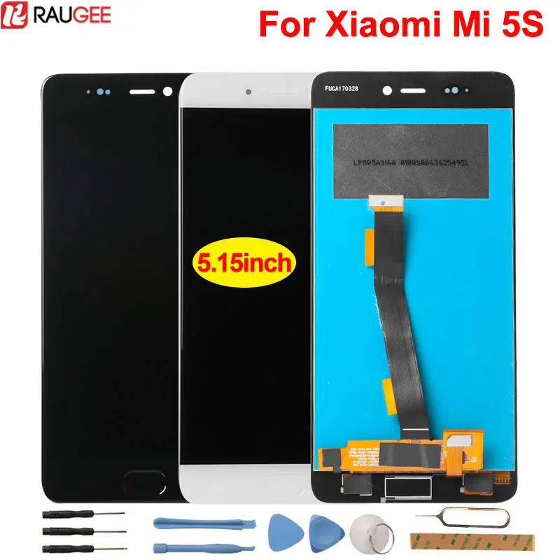 

Touch Screen For Xiaomi Mi5S LCD Display Test Good Digitizer Screen Panel Accesspry Replacement For Xiaomi Mi5S/Mi 5S lcd 5.15''