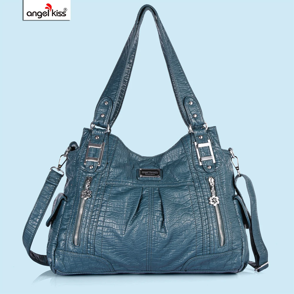 

Handbag Hobo Women Bag Roomy Multiple Pockets Street Ladies' Top Handle Bag Fashion PU Tote Satchel Shoulder Bag