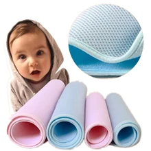 См 35* см 45 см/50*70 см Многоразовые Детские Непромокаемые матрас постельное белье пеленальный коврик 3D бамбуковое волокно моющийся дышащий