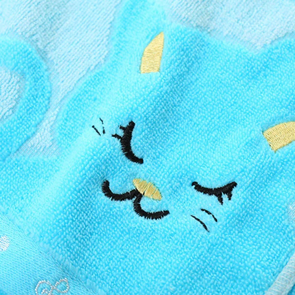 

Cute Cat Towel Soft Bamboo Fiber Towel Strong Water Absorbing Home Bathing Shower Towels LBShipping