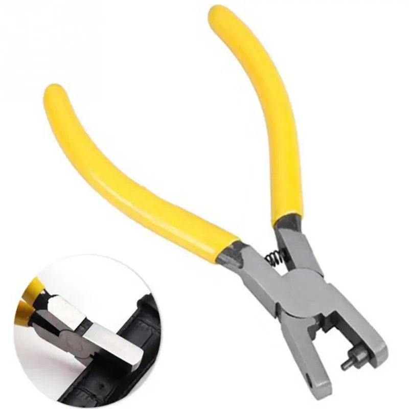 

Eyelet plier 2.0 mm universal hand leather hole puncher punching watchband watch band Grommet belt shoe snap button cloth tool