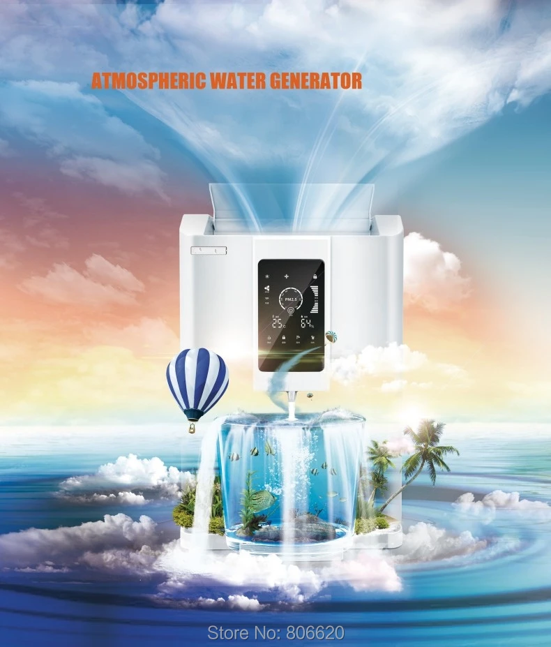 Home 20LD Pure Atmospheric Air to Water Treatment Dispenser Generator with Intelligent RO Filter & NFC Code-Scanning Match Tech_Product_2