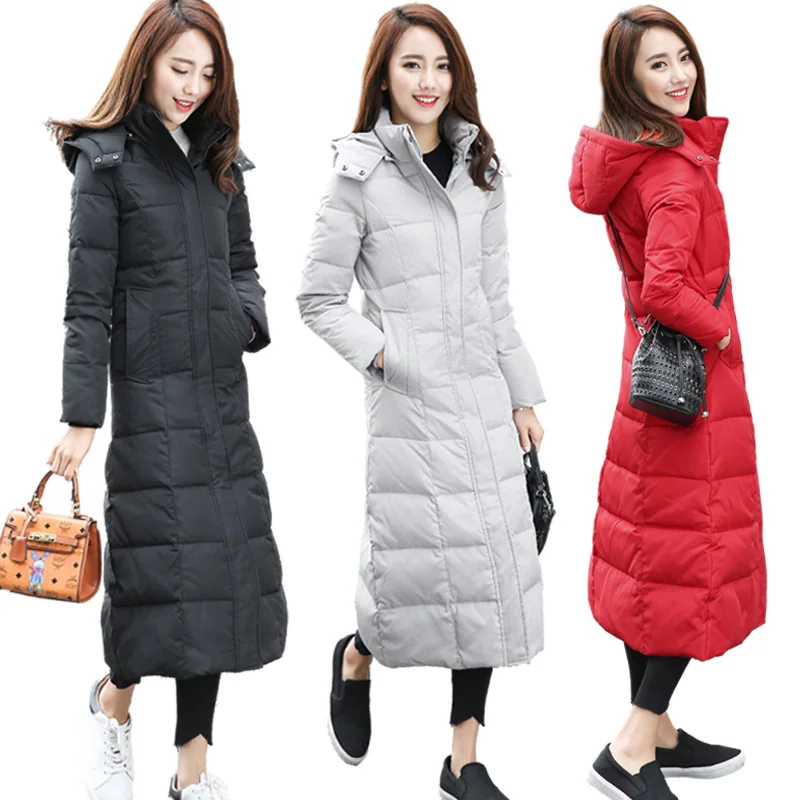 Длинные Зимние Пуховики Купить